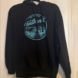 Pacific Northwest Black Hoodie